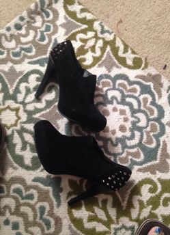 Black booties