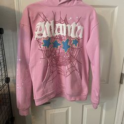 Pink Atlanta Spider Hoodie 