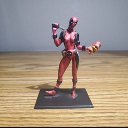 Limited Edition Lady Deadpool Metal Miniature Factory Entertainment Missing Hair