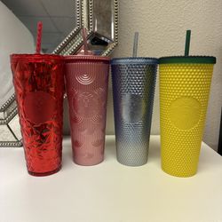 Starbucks Tumbler Straw Cups