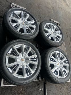 (4) 22” Chevy Wheels Installation Included