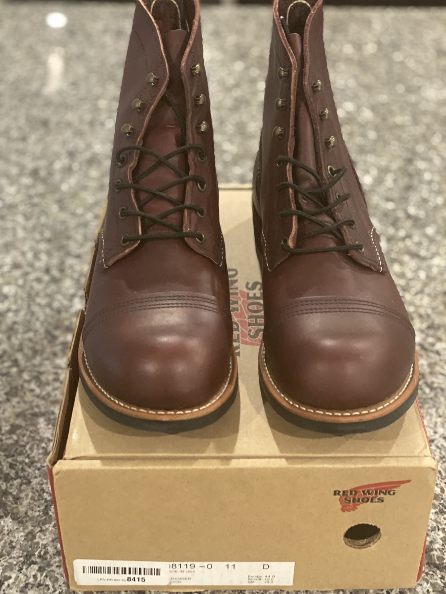 Red Wing Shoes Heritage Iron Ranger Boots 11D