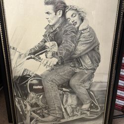 Framed Print Marilyn Monroe