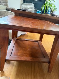 Wood side or end tables