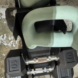 Dumbbell SET w/Rack (3 Pairs) 
