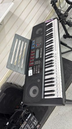 RaM 61-Key Electronic Keyboard with Music Stand