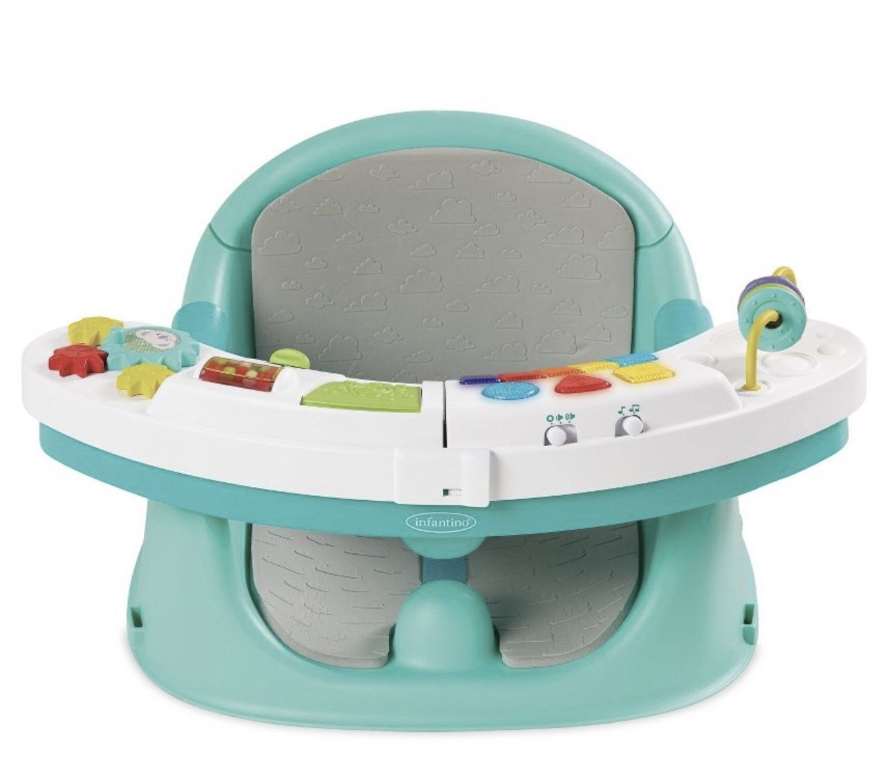 Infantino Go gaga! Music & Lights 3-in-1 Discovery Seat & Booster - Teal