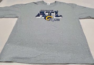 Gildan Los Angeles Rams Super Bowl LIII T-Shirt Size XL