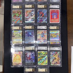 GRADED POKEMON CARD COLLECTION - CGC PRISTINE AND 10s