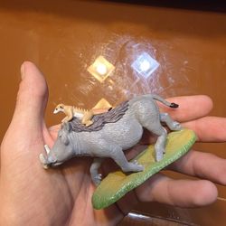 Disney The Lion King 2019 Pumba with Timon & Nala Figures Loose Just Play