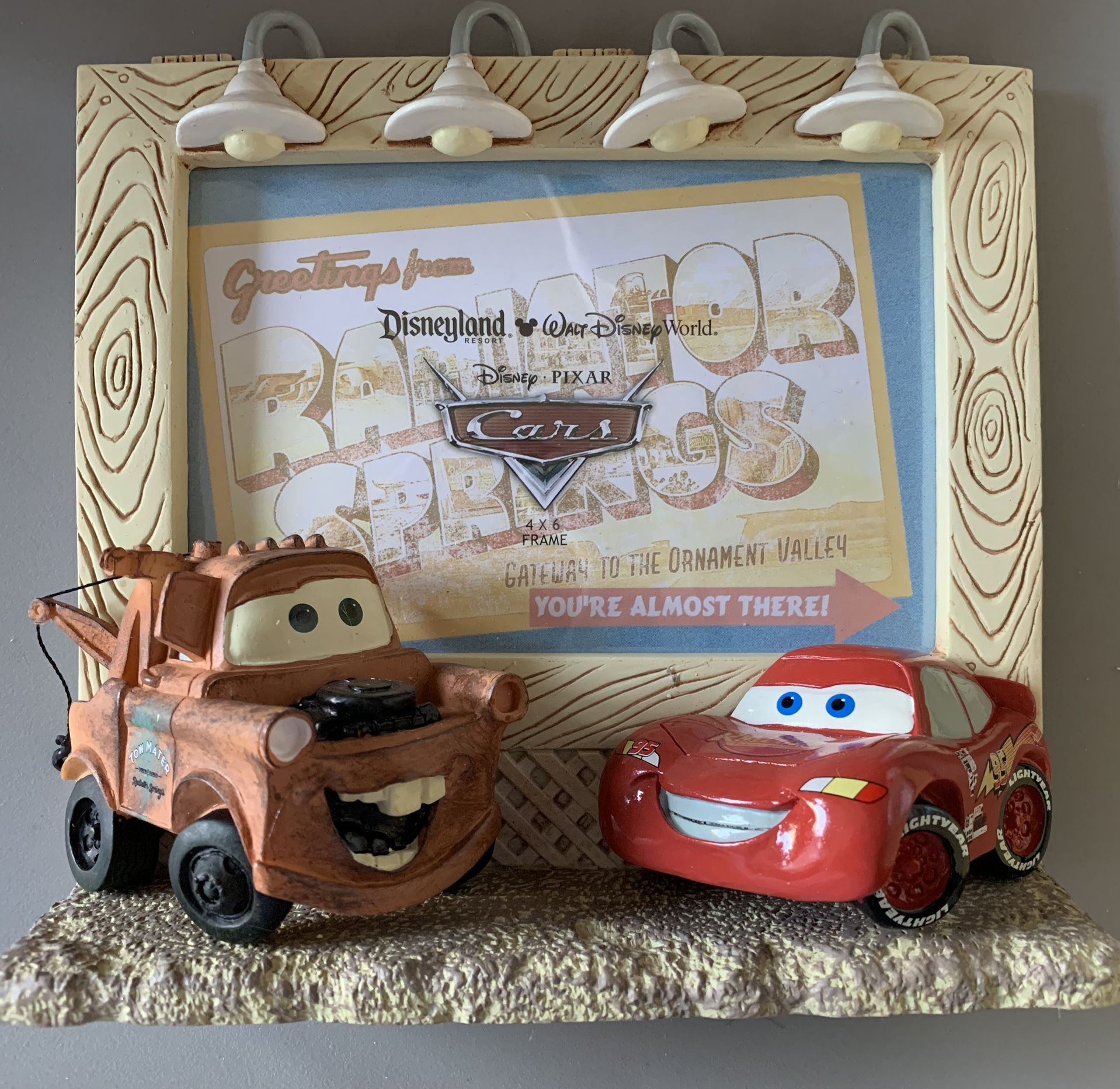 Vintage Disney Parks Cars Frame