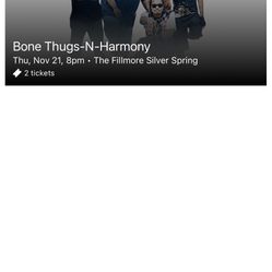 Bone Thugs N Harmony Tickets