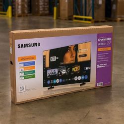 55 “ Samsung Crystal HDR Smart 4K TV