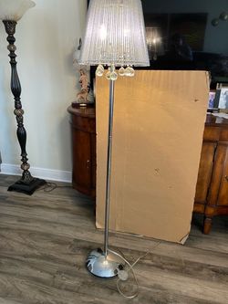 Floor Lamp 64” H in Goid Condition $80 Firm on Price