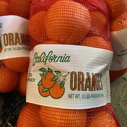 Organic Oranges For School Fundraiser