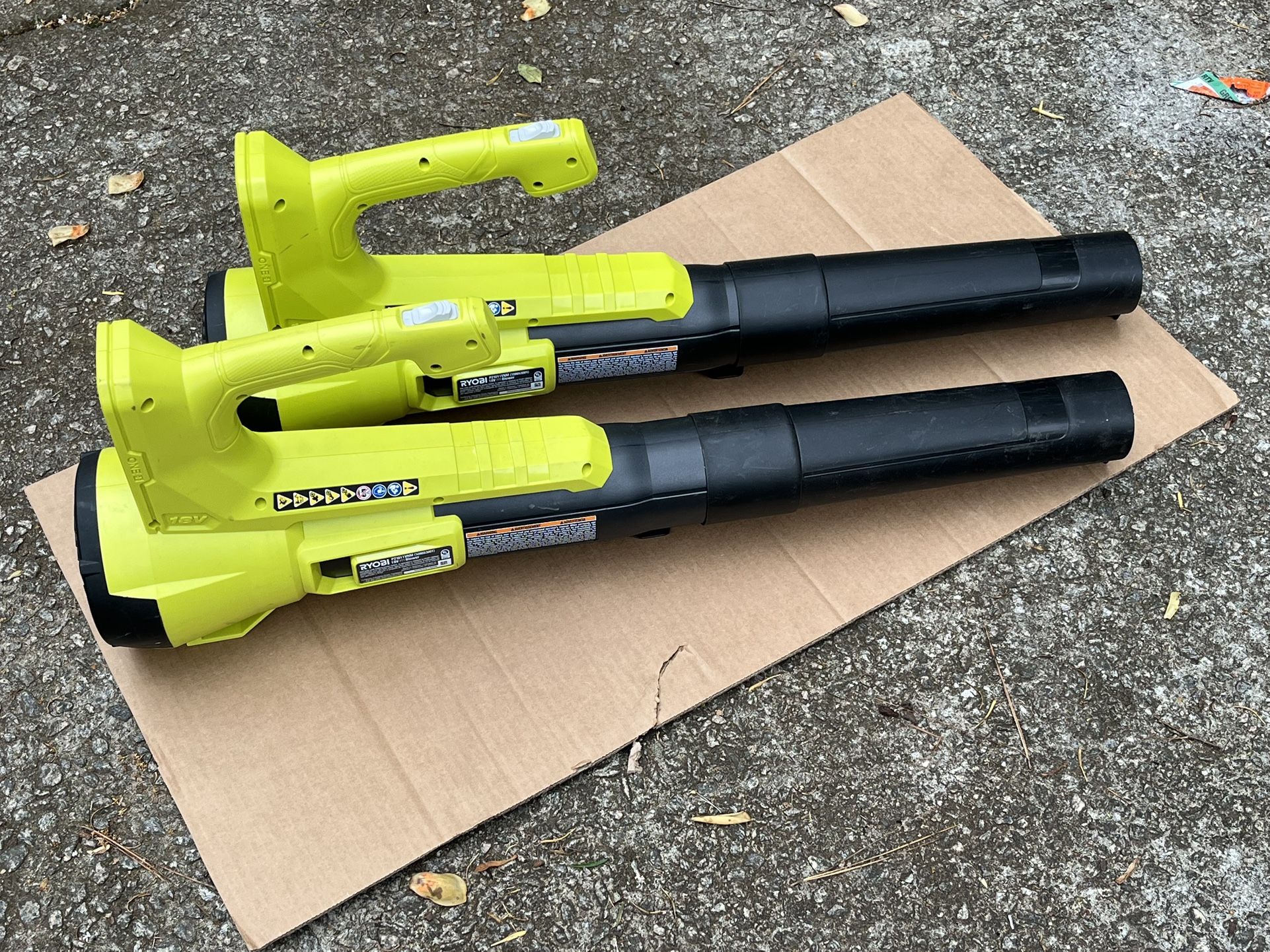 Ryobi ONE+ 18V 90 MPH 250 CFM Battery Leaf Blower (Tool Only)used 40 EACH