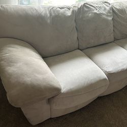 Cream Colored Sofa (3-cushion)