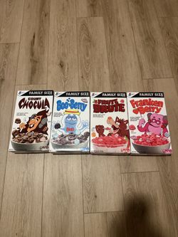 General Mills Monster Cereal Family Size 4-Box Set
