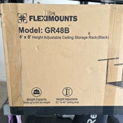 Garage Storage Rack- Height Adjustable Ceiling Storage
