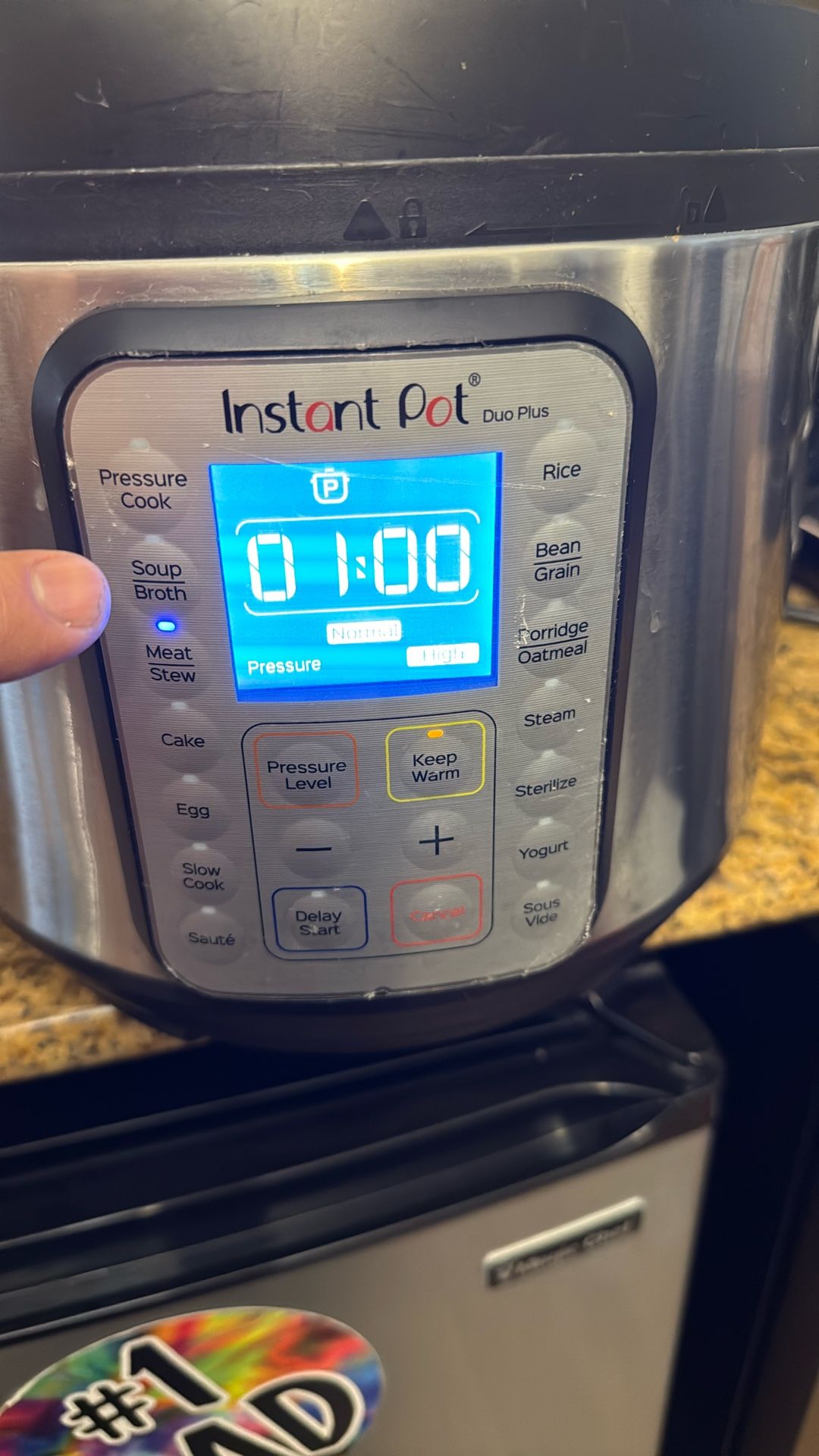 Instant Ip Duo 14-in-1 Multicooker, Pressure Cooker, Slow Cook, Rice Maker, Steamer, Sauté, Yogurt, Warmer…And More