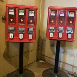 Triple Candy Vending Machines (Pair)