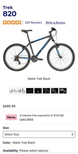 Trek 820 cheap review