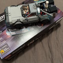 Back To The Future Lego! Already Built!