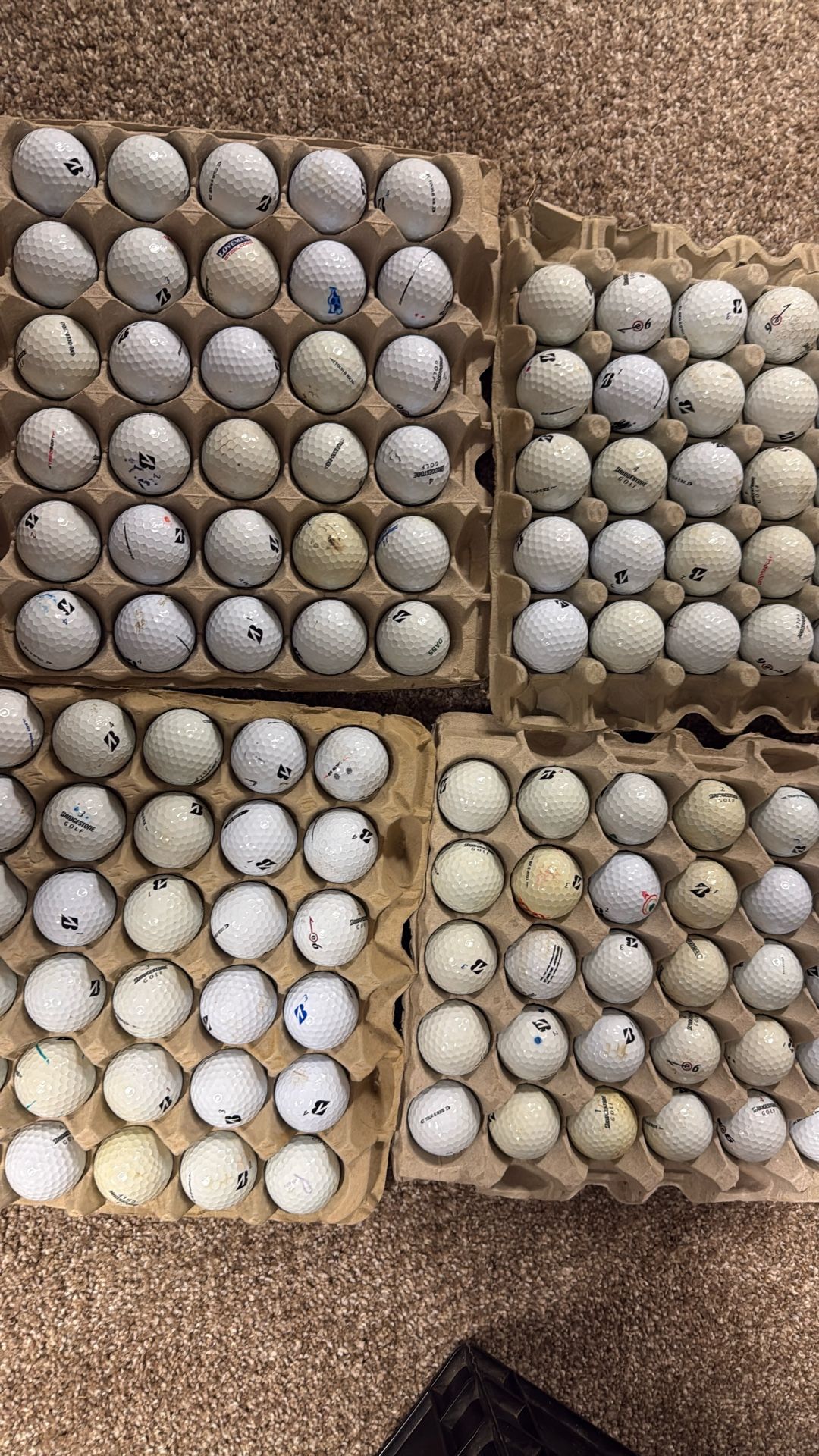 120 Bridgestone Golf Balls