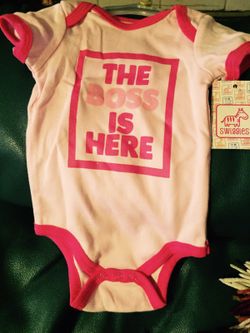 Brand new 6/9 months onesie