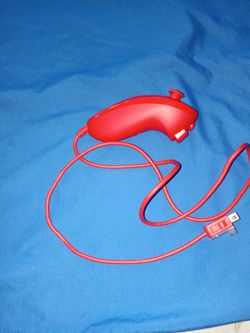 #Nintendo.  Red Nintendo Wii Joystick  $10