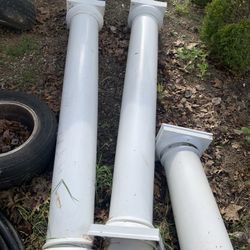 Load Bearing Pillars  I Have 4 10 Foot Pillars And 2 12 Foot Pillars   Make An Offer 