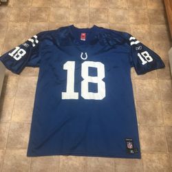 Peyton Manning #18 Reebok NFL Players Football Jersey. Size XL.