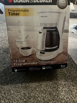 Black decker coffee maker