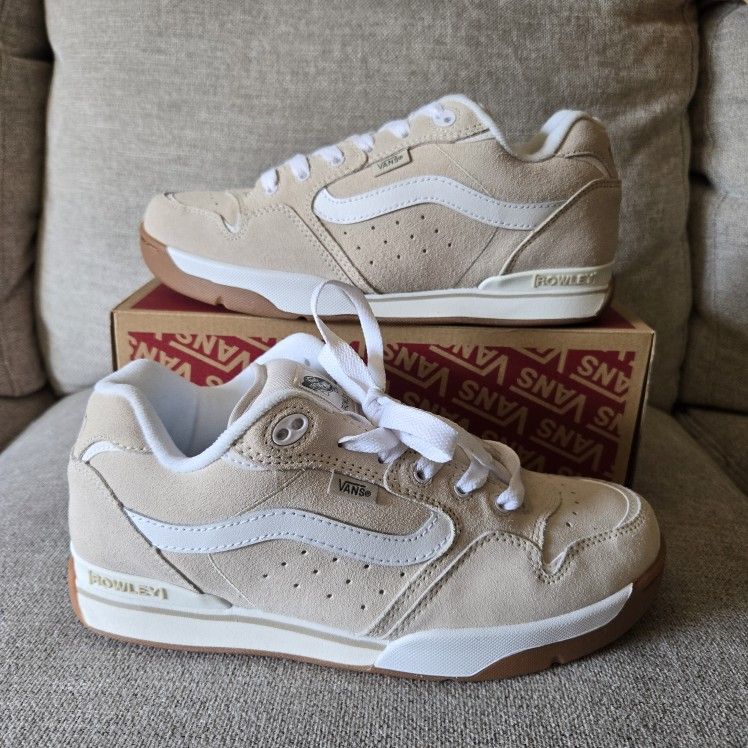 Vans Rowley XLT Men Y2K Utility Rainy Day Cream Gum Bottom 092024