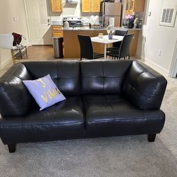 Black Sofa For Sale (available Nov 6) 