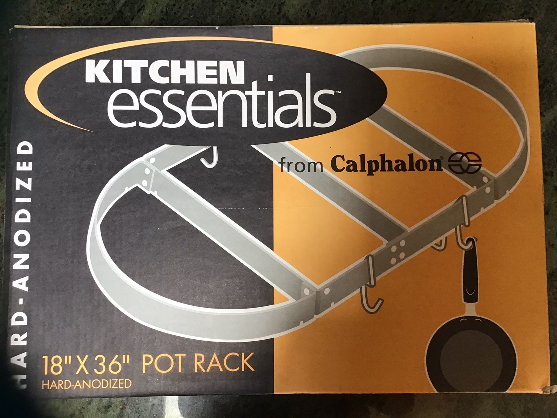 New in Box Calphalon Pot Rack 18x36”