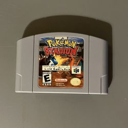 Authentic Pokémon Stadium Nintendo 64 Game 
