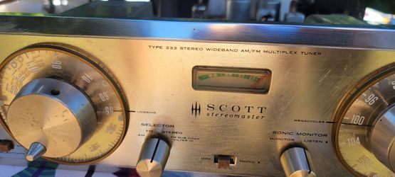 Scott stereomaster model 333 tube receiver