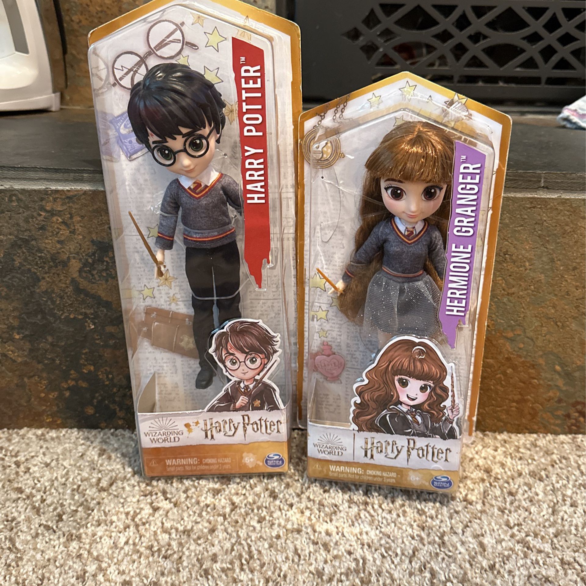 Harry Potter & Hermione Granger Dolls NEW NIB
