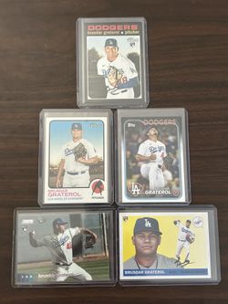 Dodgers Brusdar Graterol (5) card lot