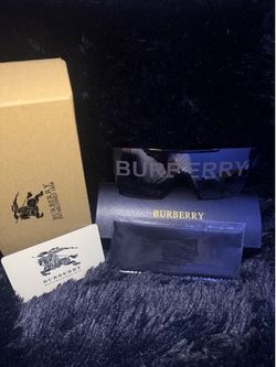 Burberry men’s logo glasses