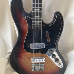 Vintage Jazz Bass Guitar 