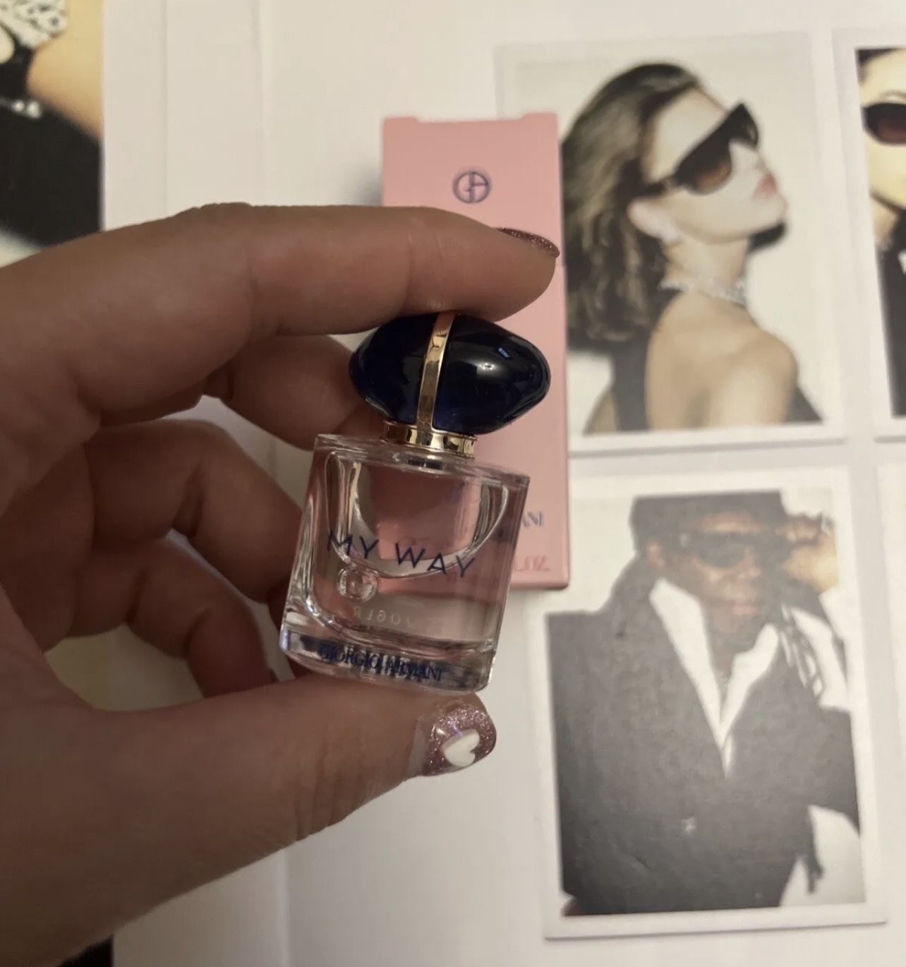 Giorgio Armani My Way EDP Mini Travel Splash .24oz, 7ml New in Box