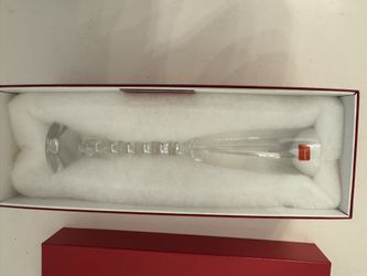 Baccarat Vega Champagne Flutes 6 Pieces