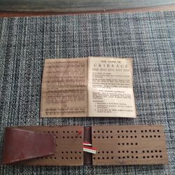 Vintage Cribbage Set