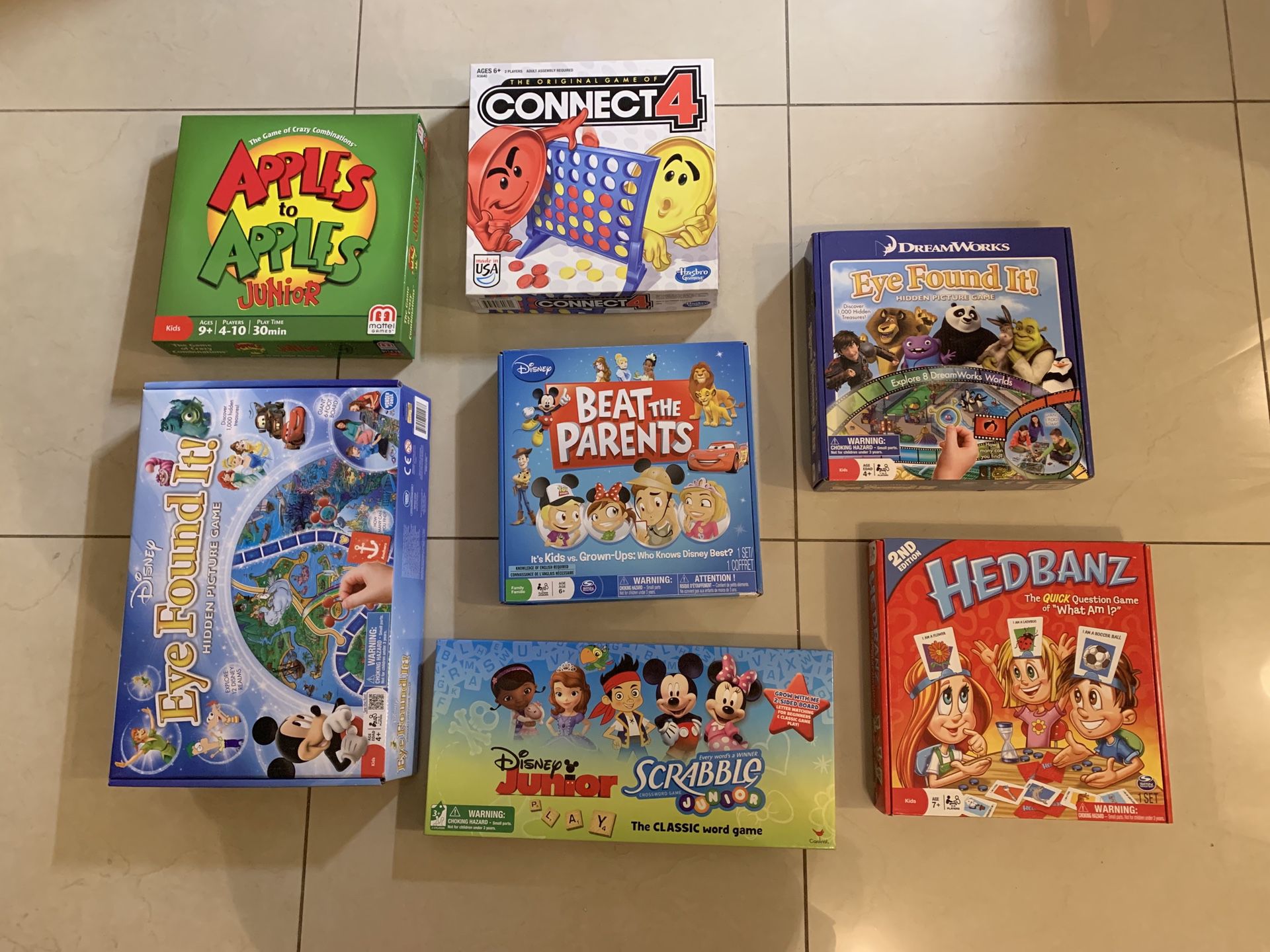 Board Games! 7 Gently Used Games!