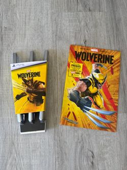 SDCC 2026 Exclusive Marvel Wolverine PS5 Promotional Claw & comic