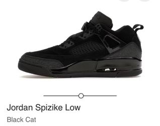 Jordan Spizikes Low Black Cat