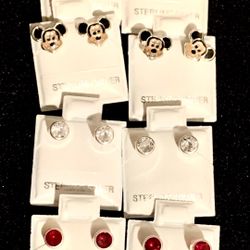 Sterling Silver Stud Earrings