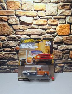 Hot Wheels Premium Fast & Furious 1967 Chevy Custom/Personnalise C-10 1:64